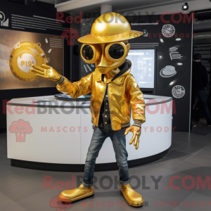 Mascot character of a Gold...