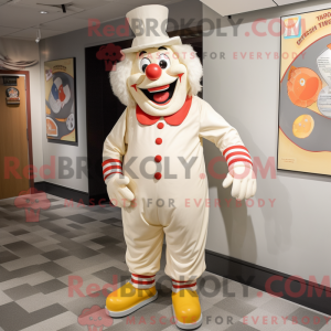Mascot character of a Cream...
