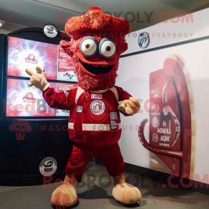 Mascot character of a...