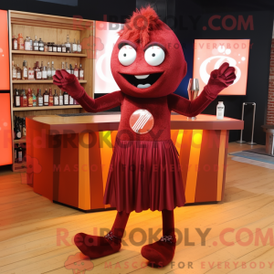 Mascot character of a...