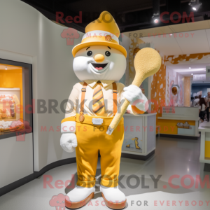 Mascot character of a Gold...