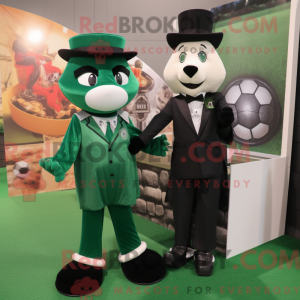 Mascottefiguur van een...