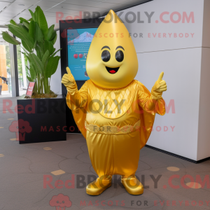 Mascot character of a Gold...