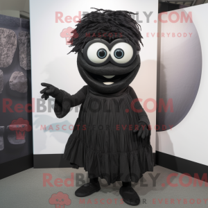 Mascot character of a Black...