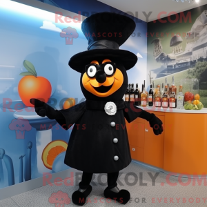 Mascot character of a Black...