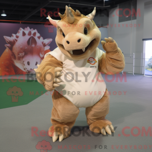 Mascottefiguur van een...