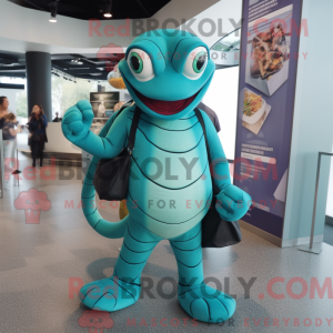 Personnage mascotte d un...
