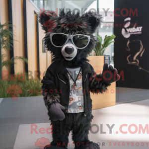 Mascot character of a Black...