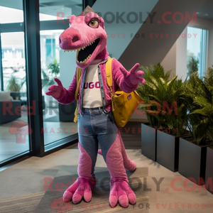 Mascot karakter van een...