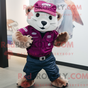 Mascot character of a...