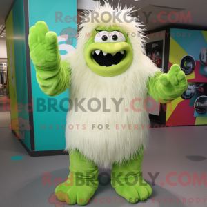 Mascot character of a Lime...
