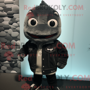 Mascot character of a Black...