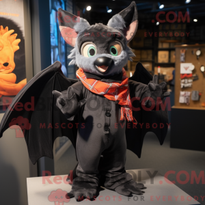Mascot character of a Black...