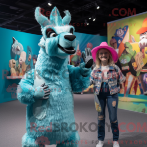 Mascot character of a...