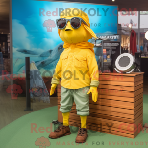Mascot character of a...