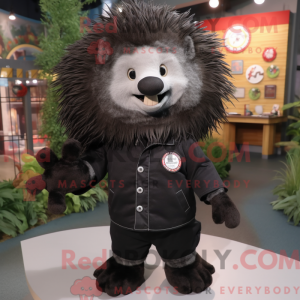 Mascottekarakter van een...