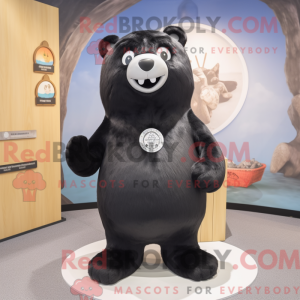 Personagem de máscara de um...