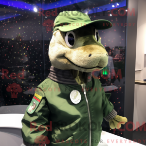 Mascottefiguur van een...