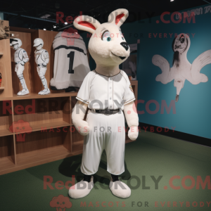 Mascot character of a White...