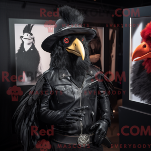 Mascot character of a Black...