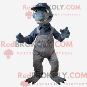 Postava maskota šedého...
