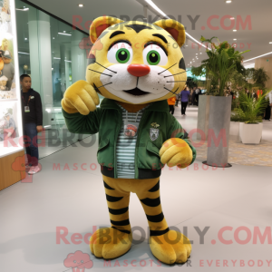 Mascot character of a Olive...