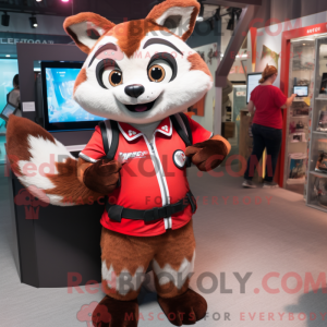 Personnage mascotte d un...