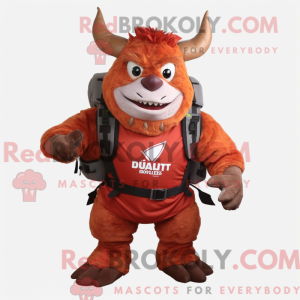 Postava maskota Rust Devil...