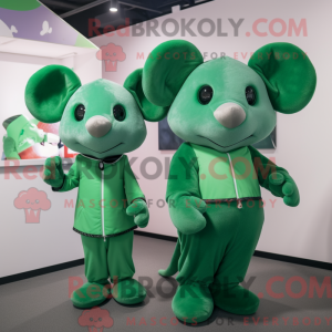 Mascot karakter van een...