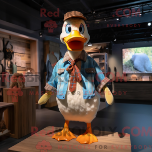 Mascottekarakter van een...