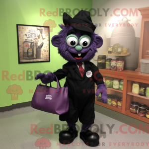 Mascot character of a Black...