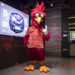 Maskot karakter af en...