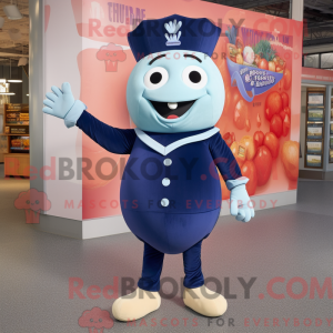 Maskotkarakter af en Navy...