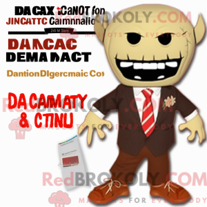 Postava maskota Tan Demon...