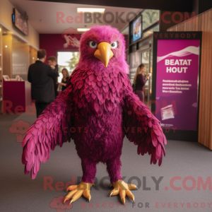 Postava maskota Magenta...