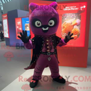 Maskot karakter af en...
