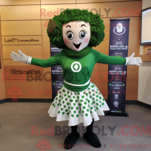 Mascot character of a Olive...