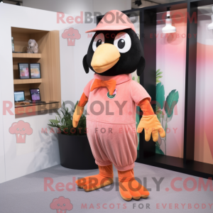Mascot character of a Peach...