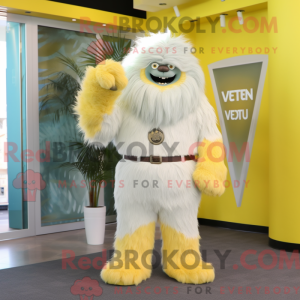 Mascot character of a Lemon...