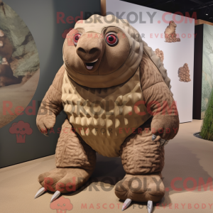 Personagem de máscara de um...