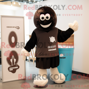 Mascot character of a Black...