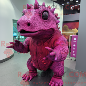 Mascot character of a...