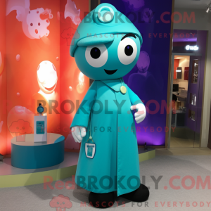 Mascot karakter van een...