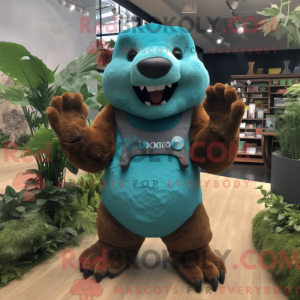 Mascot character of a...