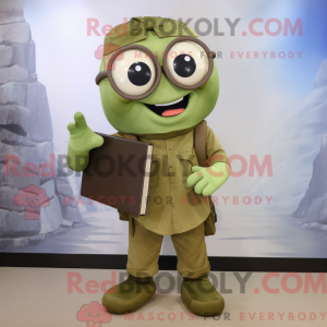 Mascot karakter van een...