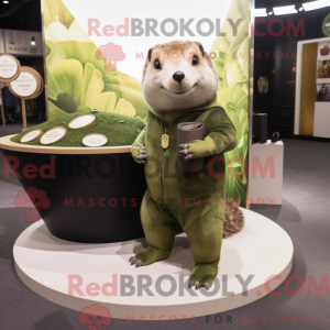 Personagem de máscara de...