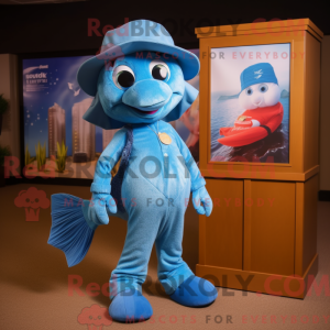 Mascot character of a Sky...