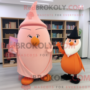 Mascot character of a Peach...