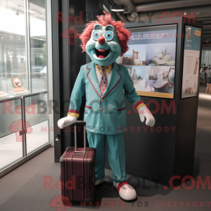 Mascot karakter van een...