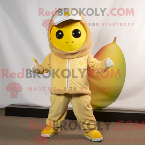 Personaje mascota de un Tan...
